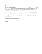Air Conditioner Complaint Letter